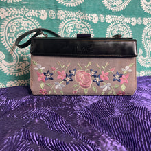 Load image into Gallery viewer, Mary McFadden 3N1 Vintage Handbag Embroiderd Florals Animal Print
