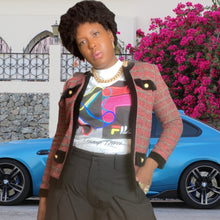 Load image into Gallery viewer, Castleberry Knit Bloucle Jacket Size 6