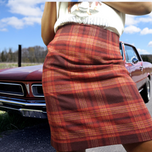 Load image into Gallery viewer, J.G Hook Plaid Wool Blend Skirt Size 14