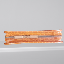 Load image into Gallery viewer, Vintage Fashion Fair Croc Embossed Cosmetic Binder