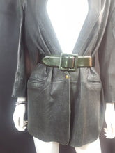Load image into Gallery viewer, Ralph Lauren Purple Label Patent Leather Trench Belt sz. S, Accessories, Ralph Lauren, [shop_name