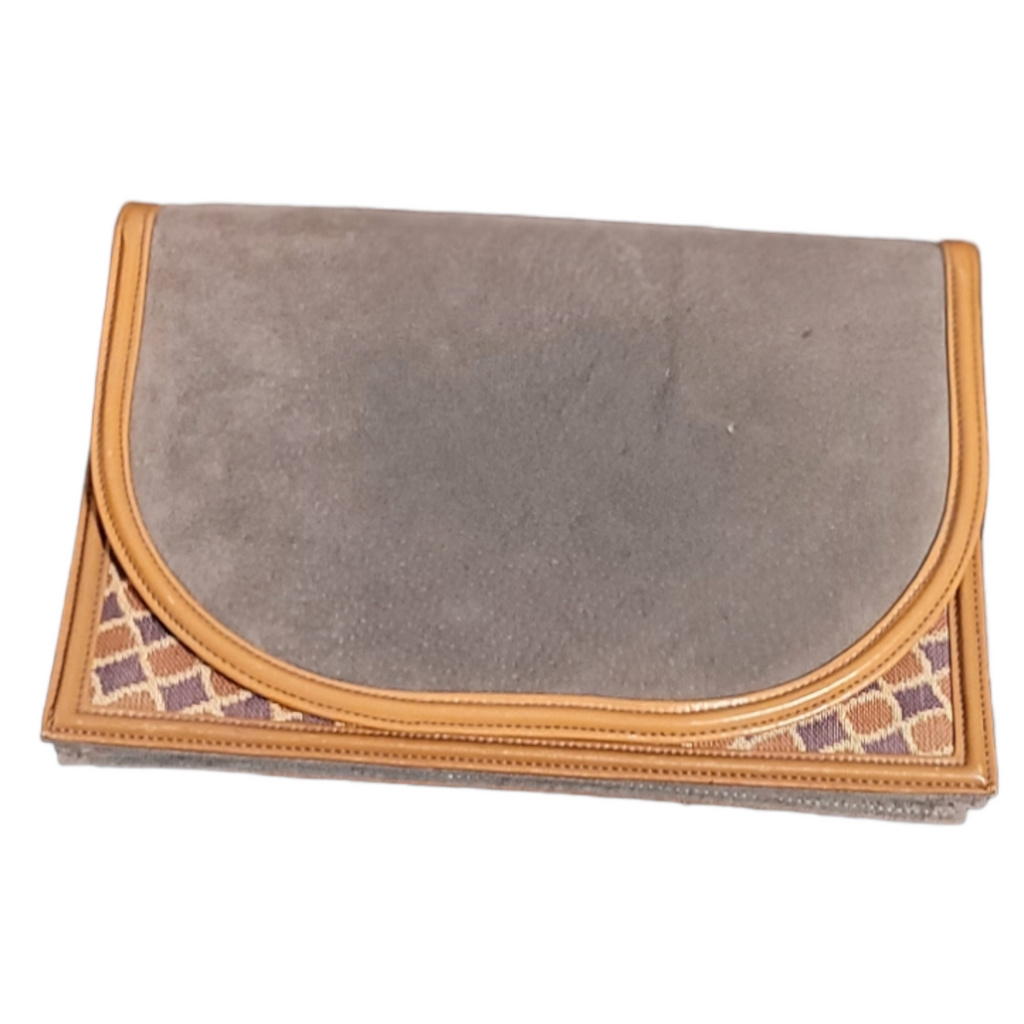 1970s Vintage Diane von Furstenberg made by Aries Mexico Clutch