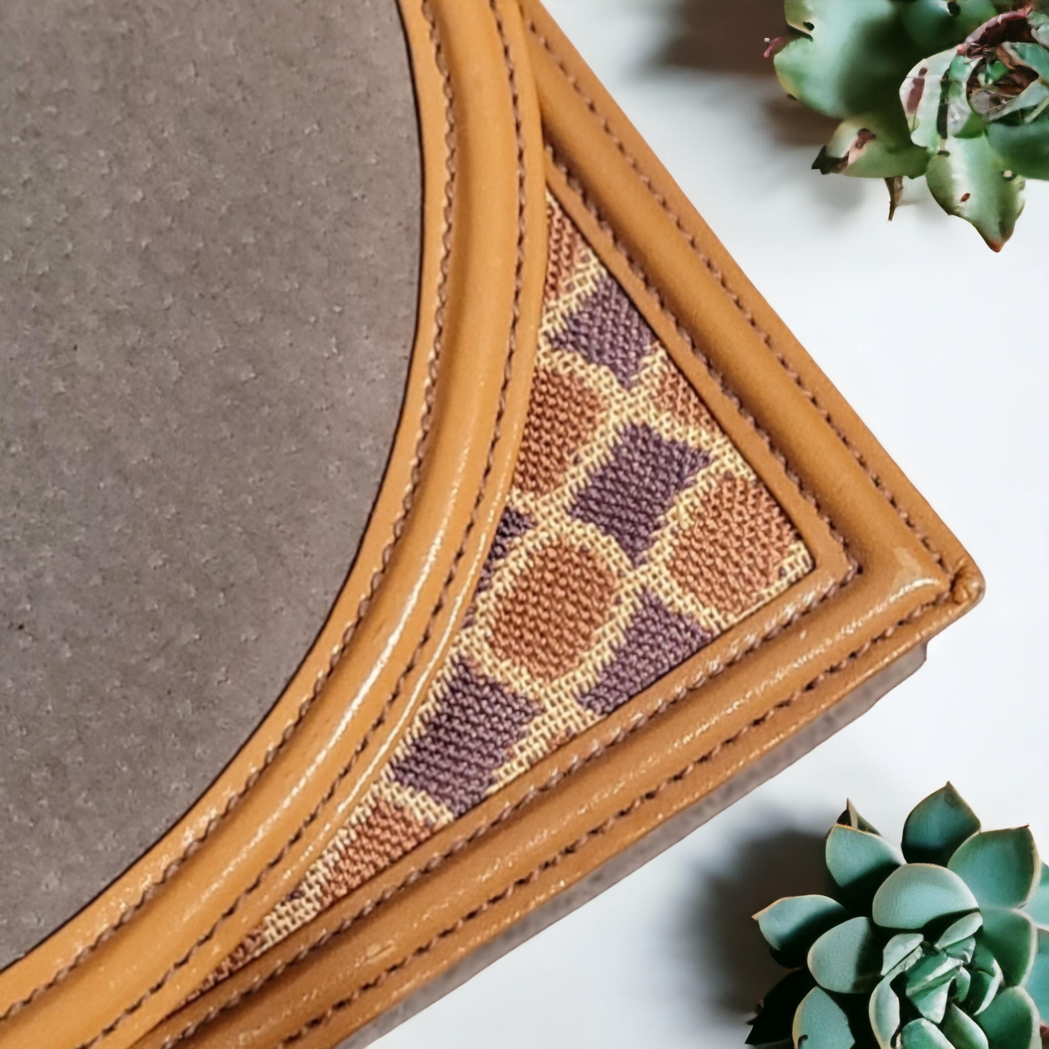 1970s Vintage Diane von Furstenberg made by Aries Mexico Clutch