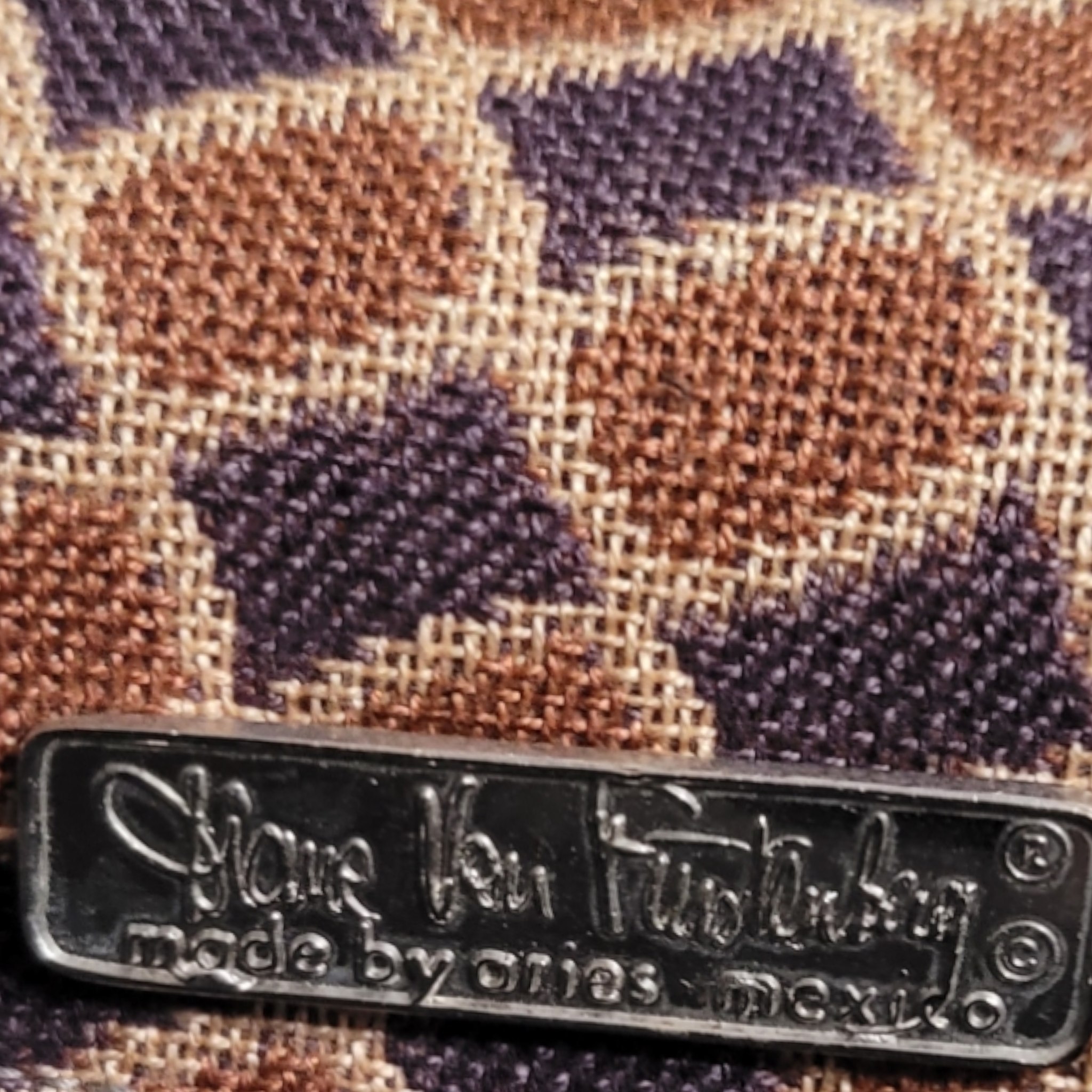 1970s Vintage Diane von Furstenberg made by Aries Mexico Clutch