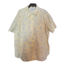 Load image into Gallery viewer, 90s Vintage Cotton Shirts Yellow Button Up Floral Print Shirt Lucille Golden Vintage
