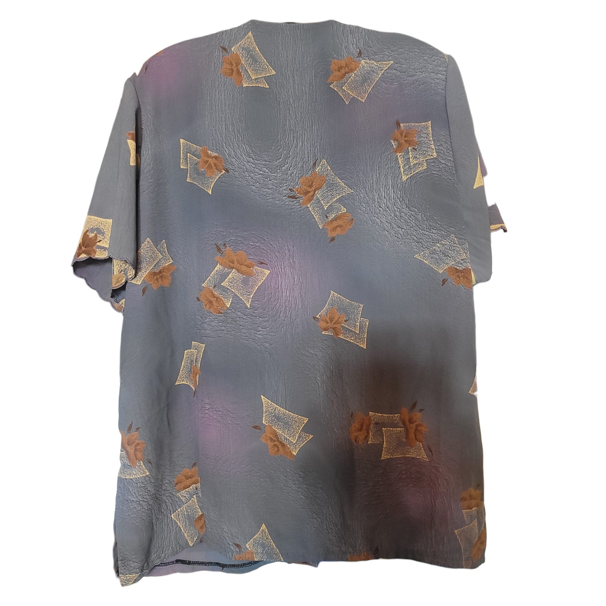 90s Vintage Members Ladies Fashion Blouse, Size Large