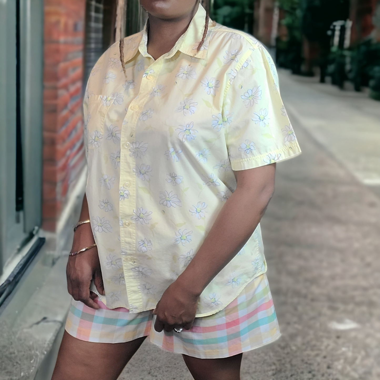 90s Vintage Cabin Creek Cotton Button Up Shirt Sizs XL