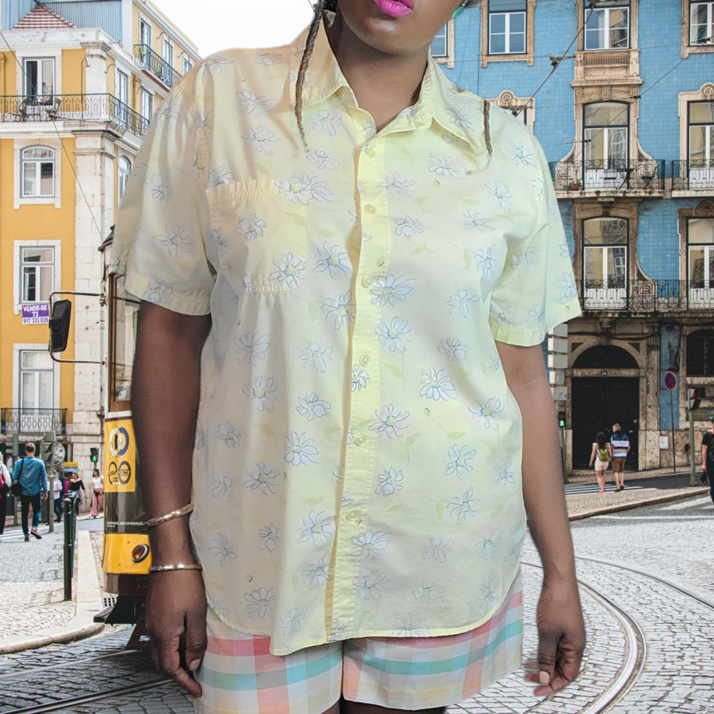 90s Vintage Cabin Creek Cotton Button Up Shirt Sizs XL