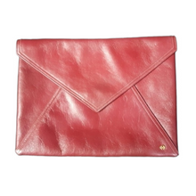Load image into Gallery viewer, 70s Vintage Designer Halston Clurct Bags Ox Blood Leather Vintage Leather
