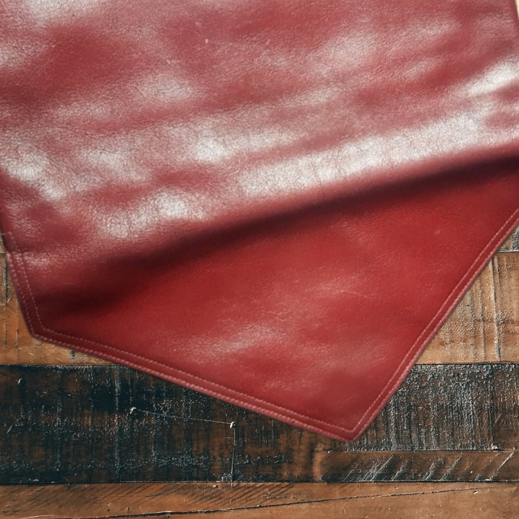 Halston Leather Envelope Clutch