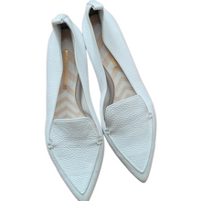 Load image into Gallery viewer, Nicholas Kirkwood Beya Loafers White Lucille Golden Vintage Shop Preowned Shoes
