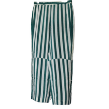 Load image into Gallery viewer, AYR The Flow State Green Stripe Silk Pant Size M
