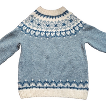 Load image into Gallery viewer, Sandra Kaufmann Handmade Knit Wool Sweater Size L

