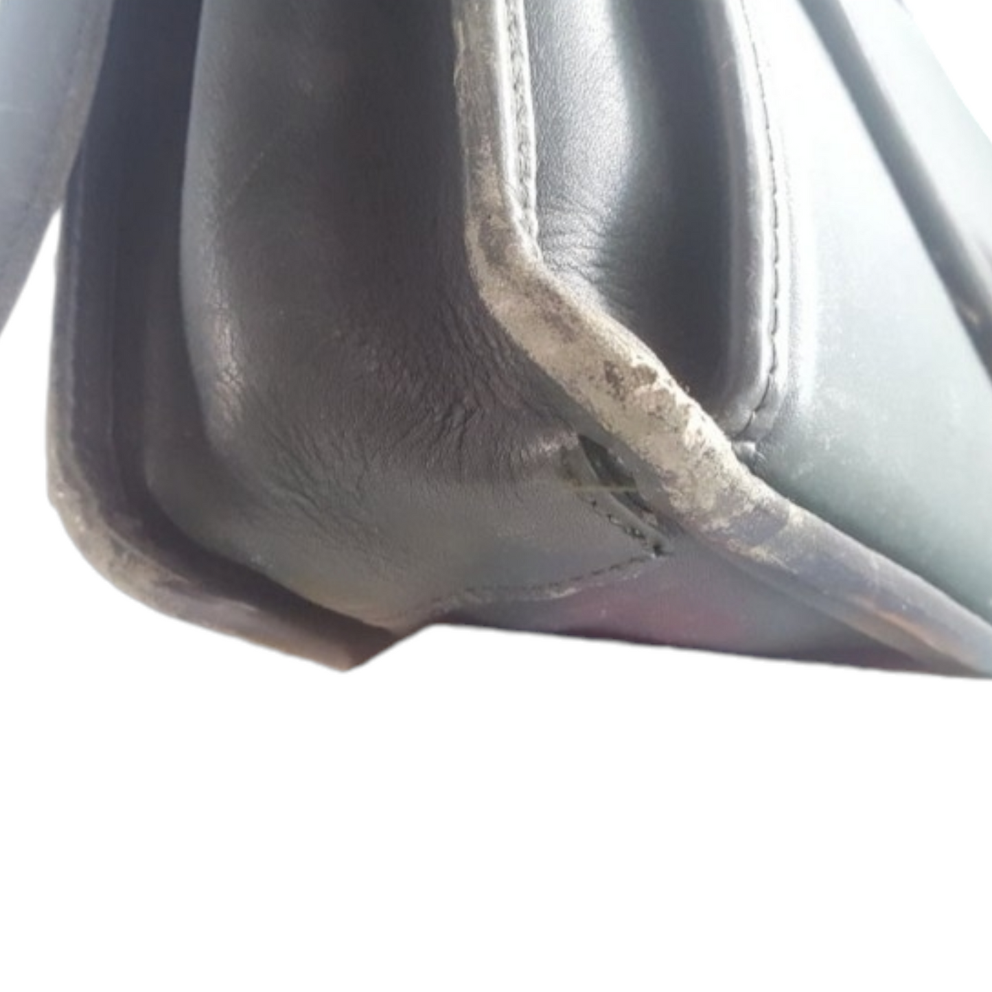 1970s Coach Combination Lock Leather Briefcase Green Messenger Bag