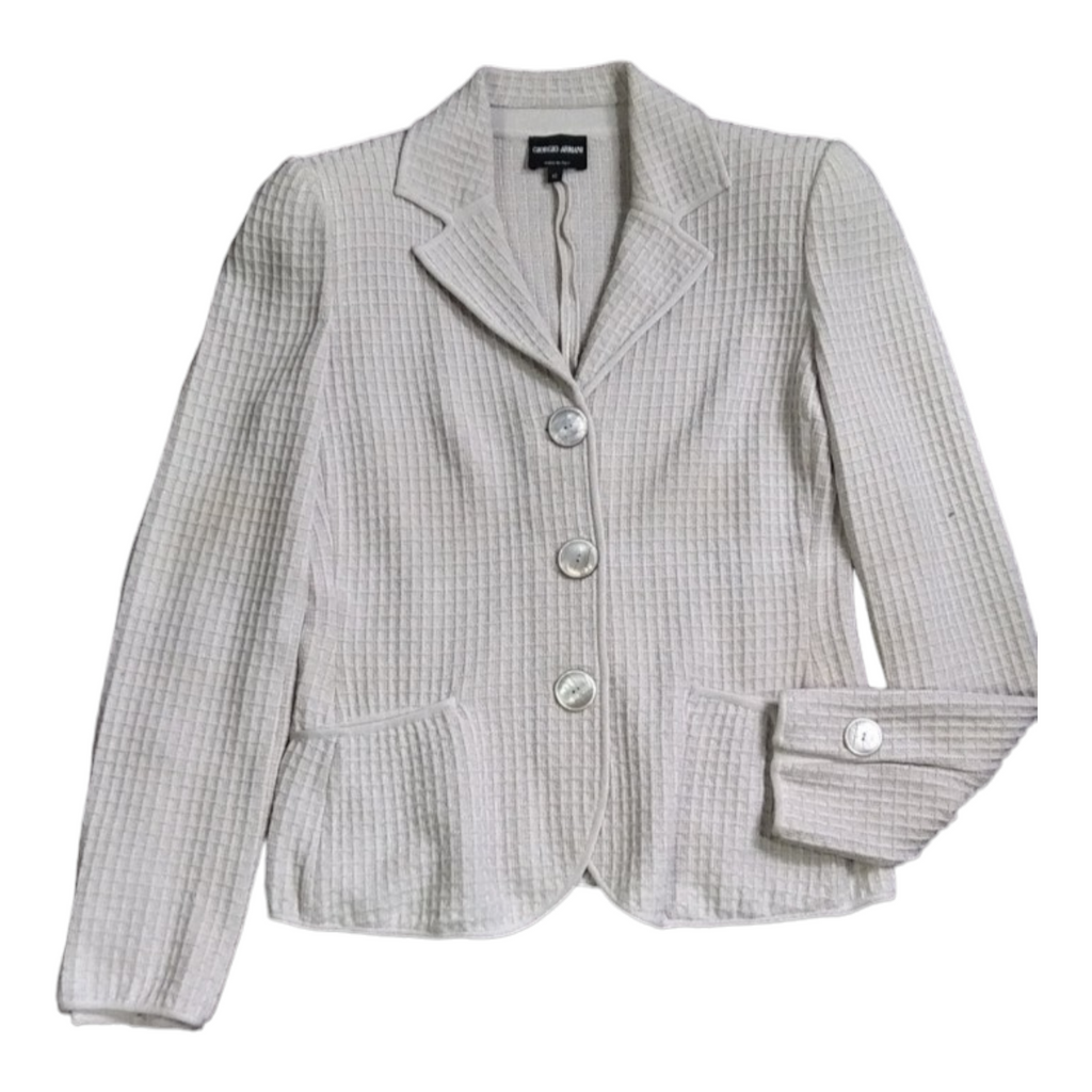 1990s Giorgio Armani Knit Blazer size 42