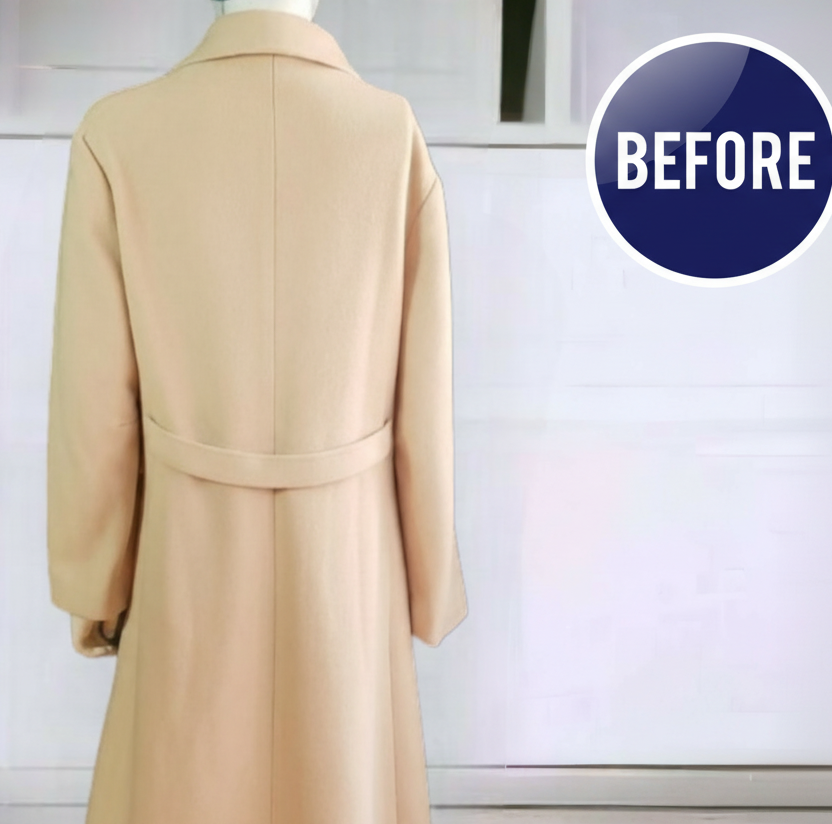 B. Siegel Ultima Vintage Chesterfield Cashmere Peacoat Size 12