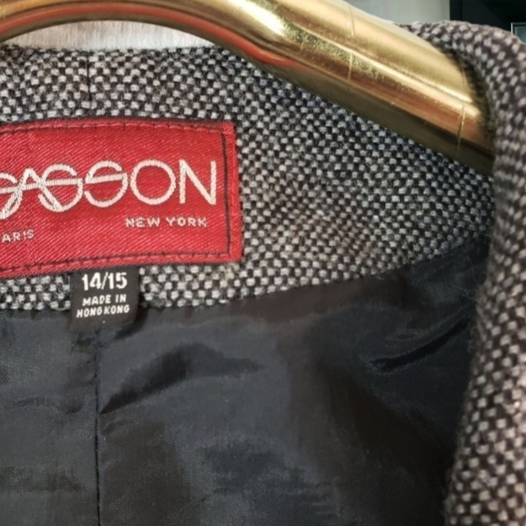 Vintage SASSON Crop Jacket Blazer Size Large