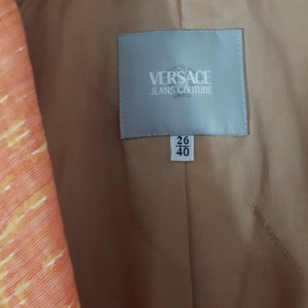 90s Vintage Versace Jeans Couture Shirt Jacket size S