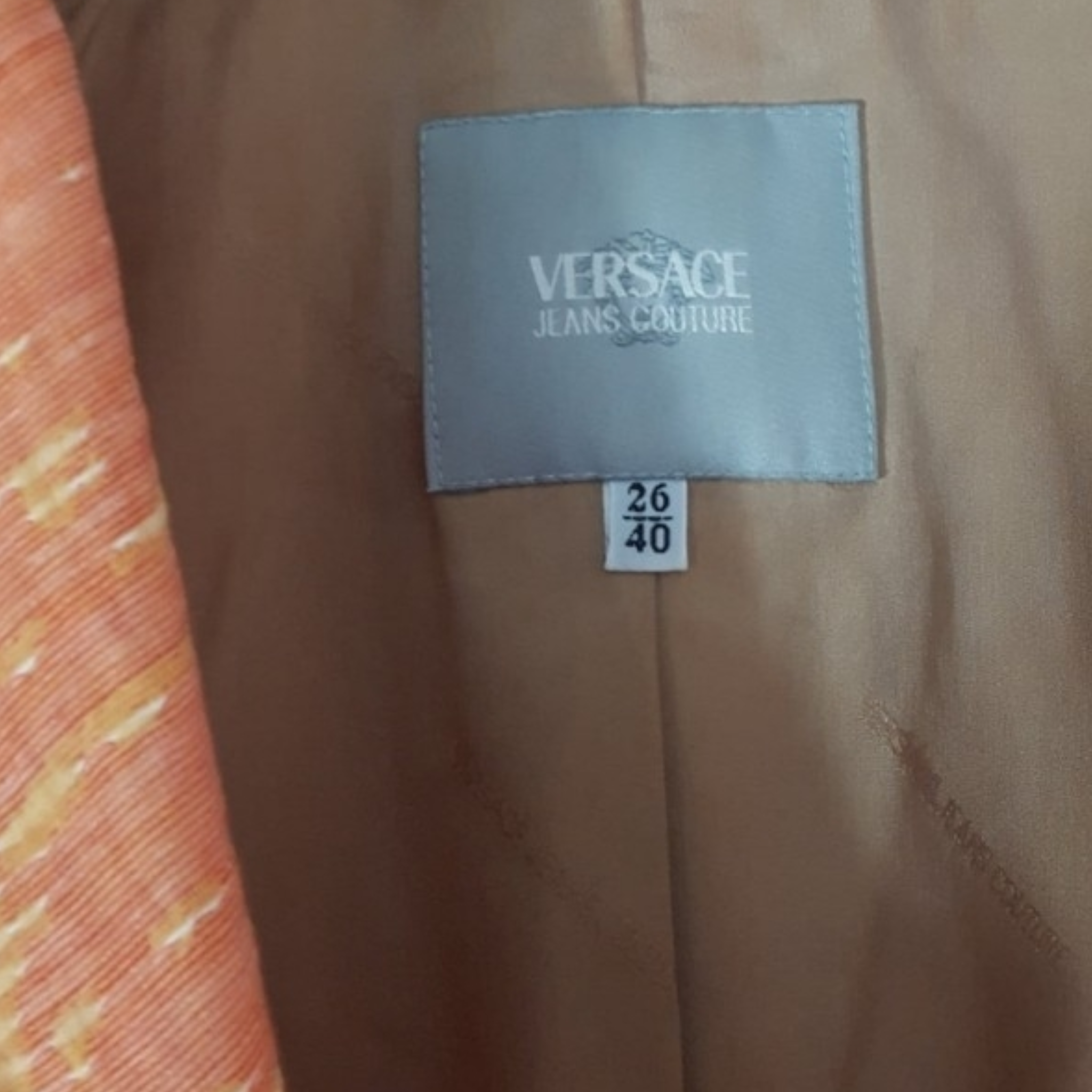 90s Vintage Versace Jeans Couture Shirt Jacket size S