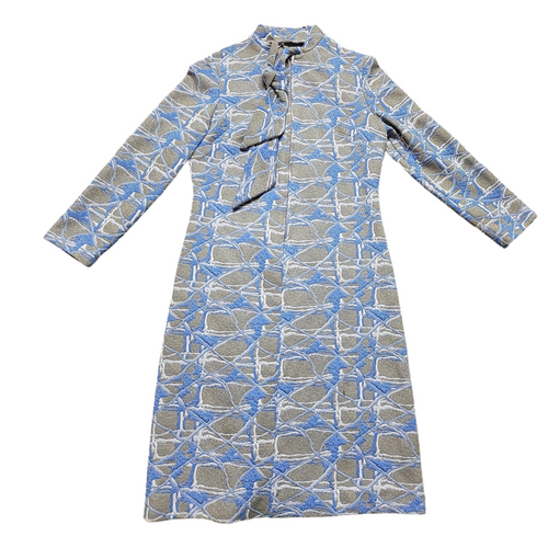 1960s Vintage Mod Knit Dress N.P.C. Fashions Size M