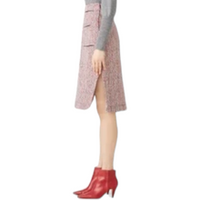 Load image into Gallery viewer, Carven Rose Tweed Skirt -Shop Preowned and Vintage Womens Clothing 
