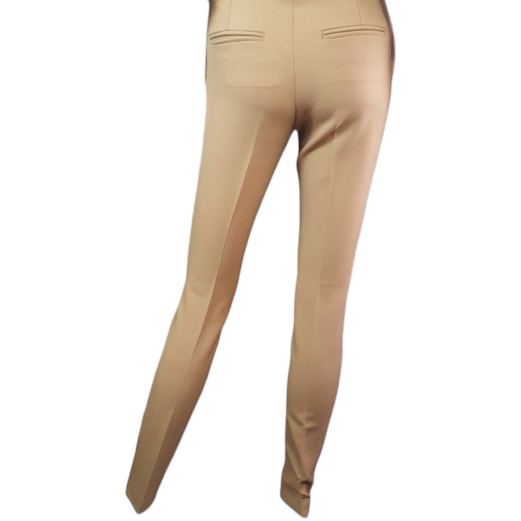 Online Vintage Shop, Vintage Clothing Boutique, Vintage, Women's Clothing, Seconhand, Distressed Vintage Designs, Sustainable Fashion Lucille Golden Vintage  Dolce & Gabbana Camel Color Riding Pant Cigarette Pant