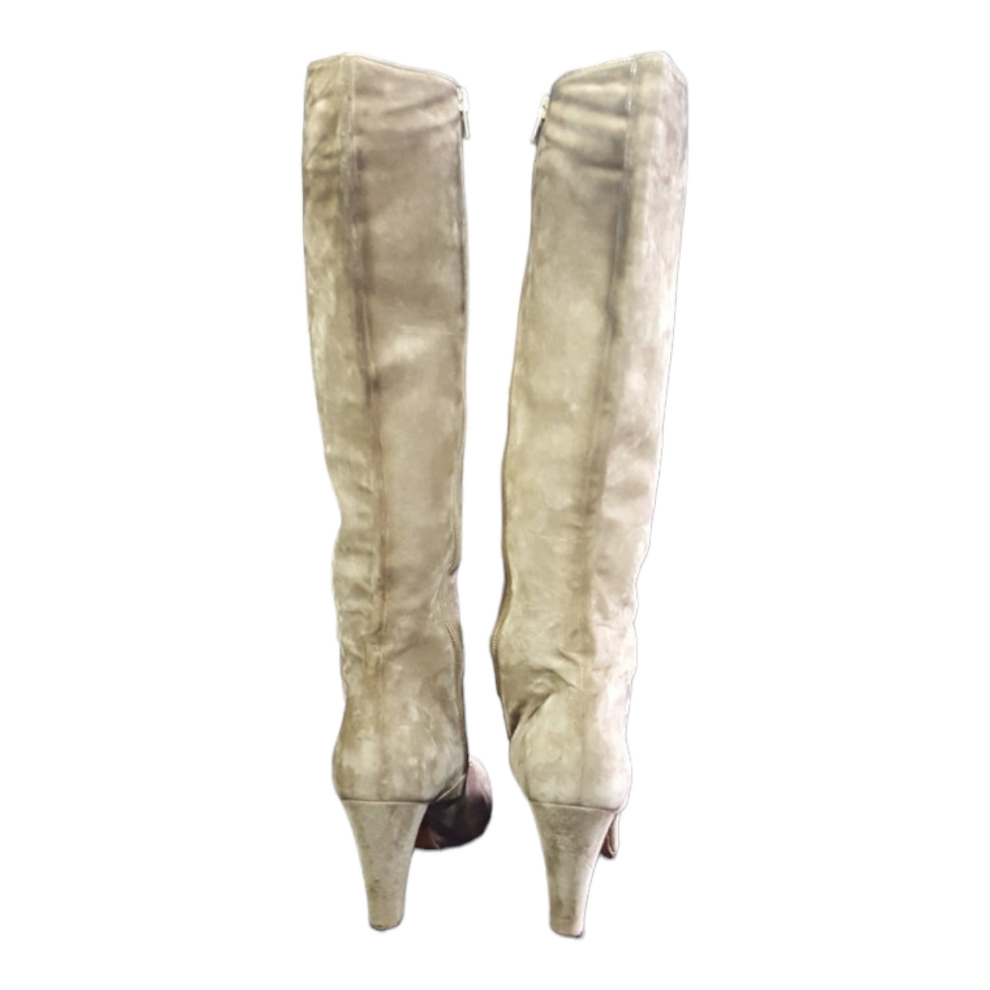 70s Vintage Gucci Suede Riding Boots Vibram Sole Size 36