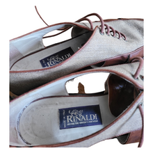 Load image into Gallery viewer, Vintage Rinaldi Distinctive Womens Footwear Made In Italy Cut Out Loafers, Size 36
