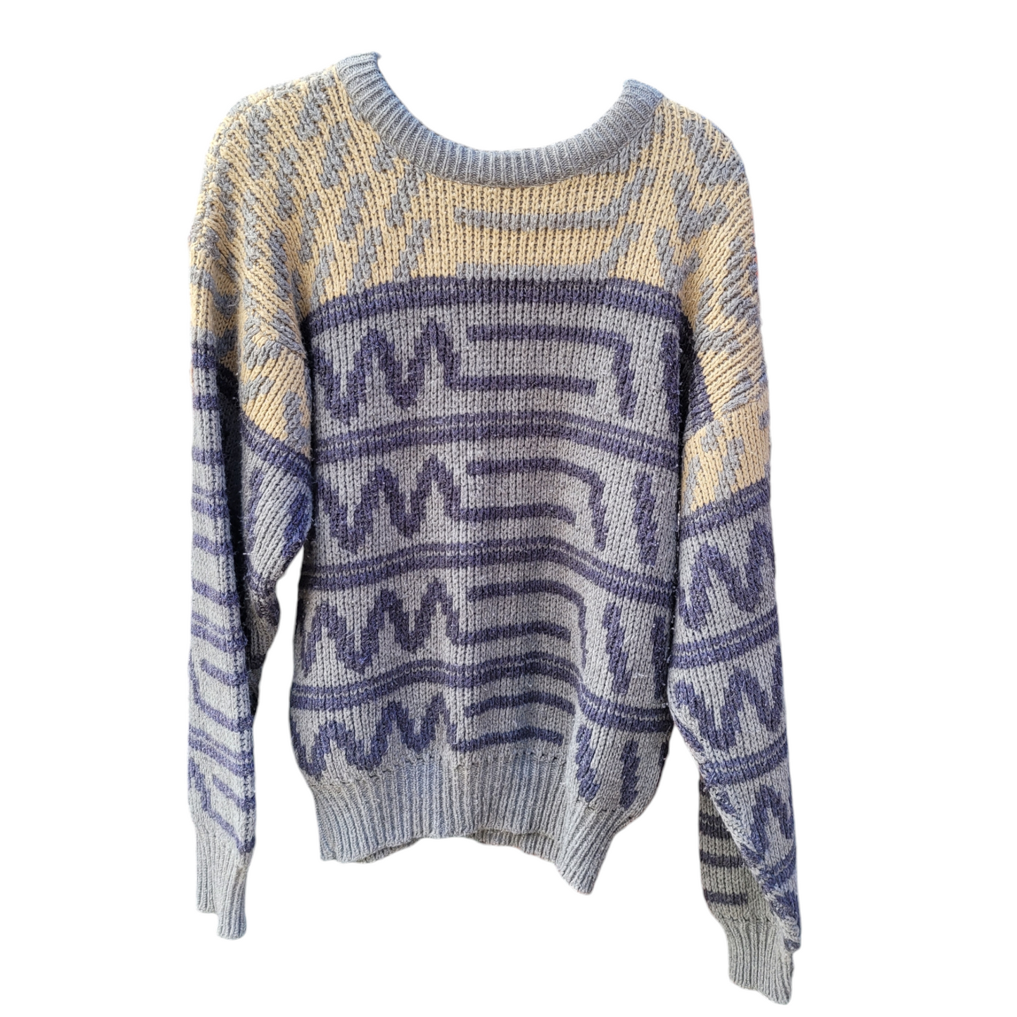 1980s Vintage Wool Sweater Giorgio Armani Unisex Size M