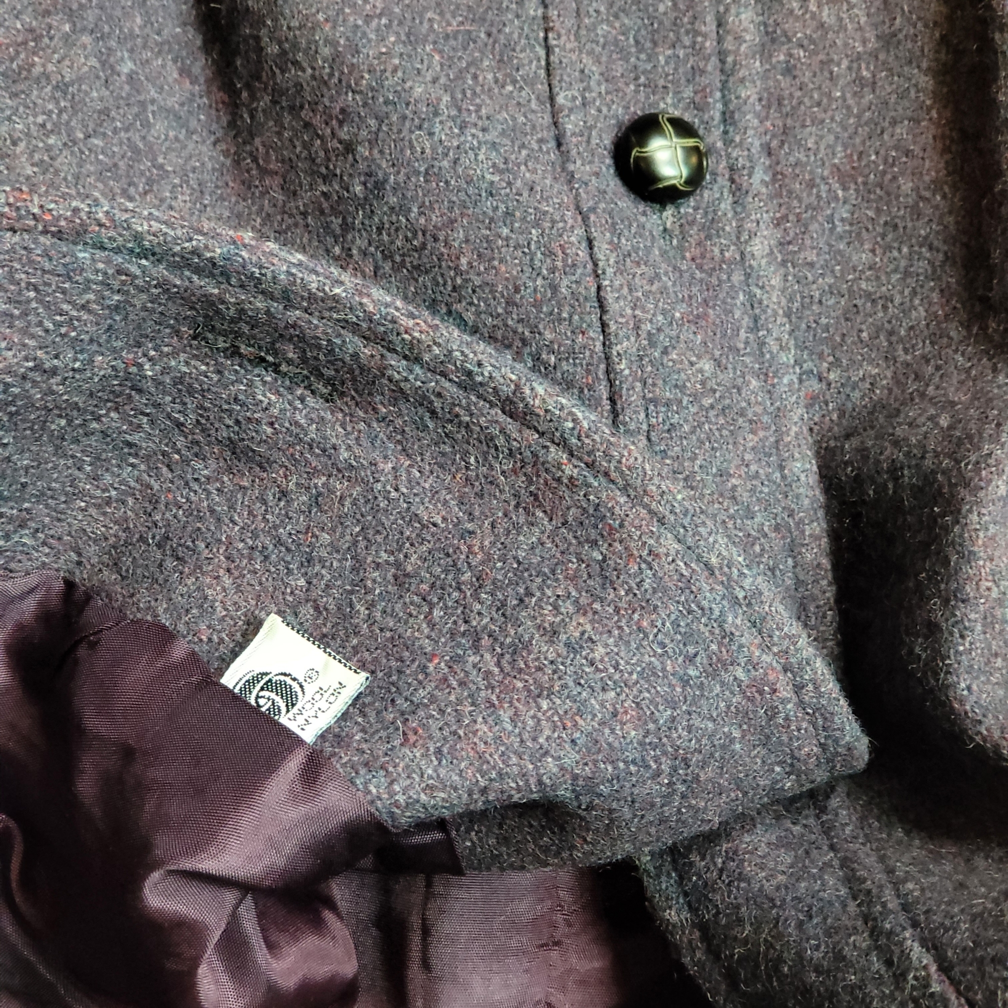 Vintage Wool Mark Labels Sergio Valente 1970s Labels Made in USA 🇺🇸 