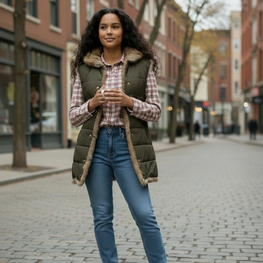 Zadig & Voltaire Deluxe Rabit Fur Vest  Size M