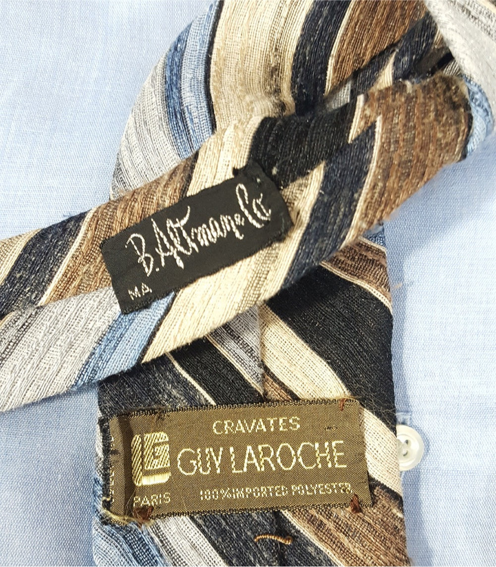 Guy Laroche Paris Cravates tie — retailed by B. Altman & Co.