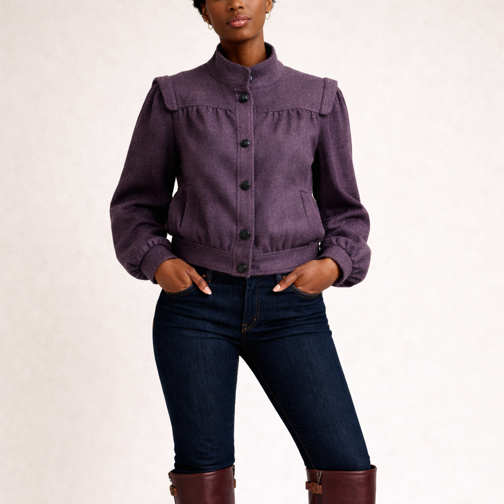 1970s Vintage Sergio Valente Wool Blend Jacket Womens Vintage Jackets and Coats Size M