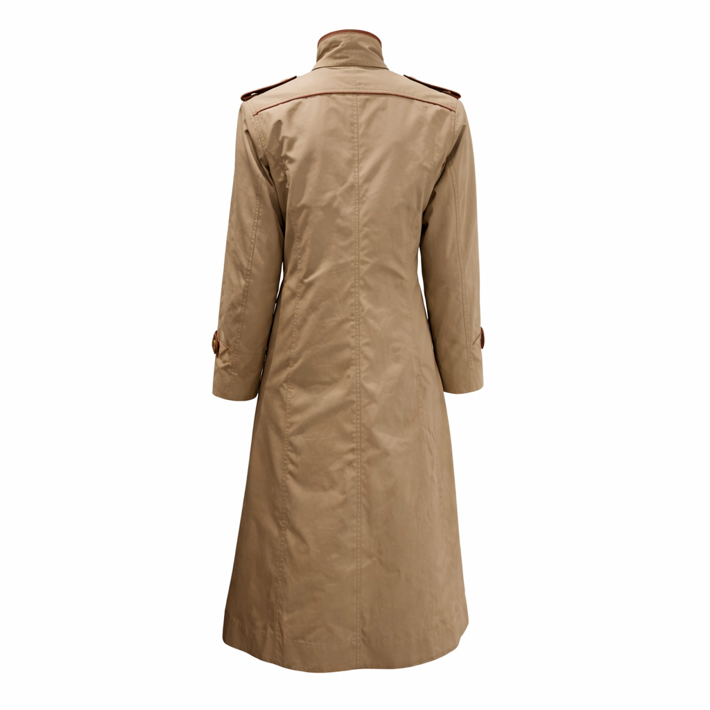 90s Vintage Womens Trenchcoat Gallery Down Filled Convertable