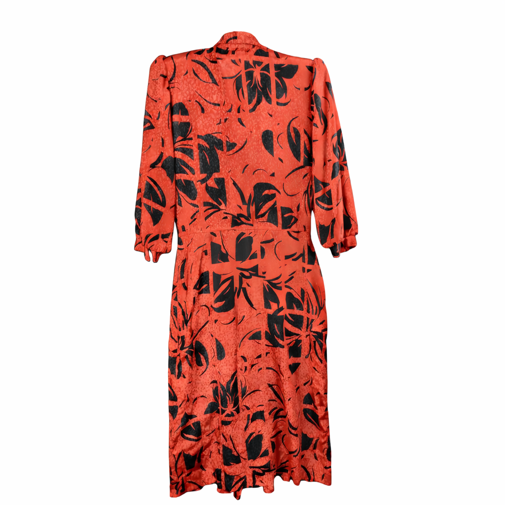 Jonathan Martin Jacquard Midi Dress Size L