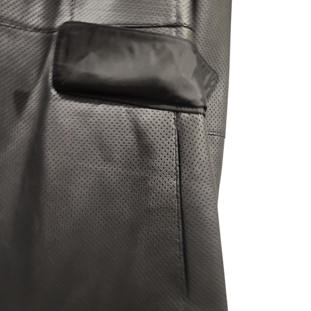 Akris Punto Perforated Lamb Nappa Leather Blazer — Circa 2017–2019