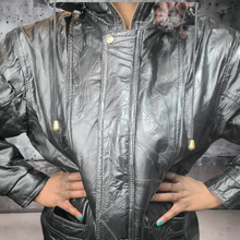 Load image into Gallery viewer, Vintage Leather Anthony Richards Black Patchwork Leather Jacket Size XL
