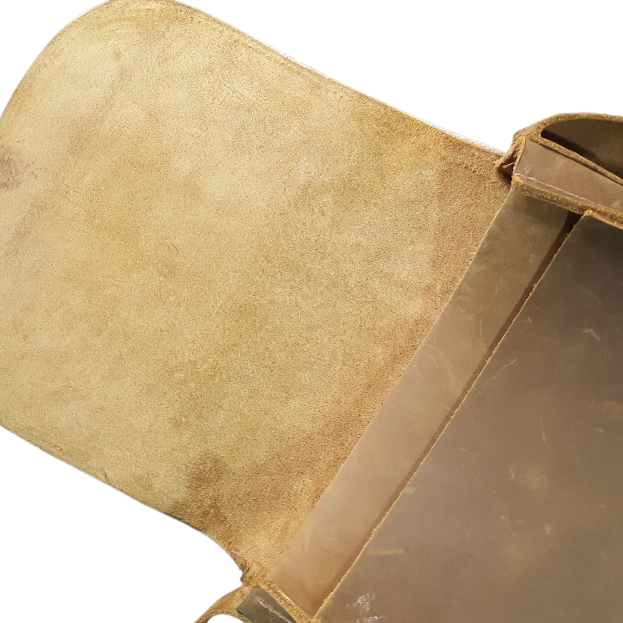 Atelier Luxembourg Leather Calf Hair Saddle Bag