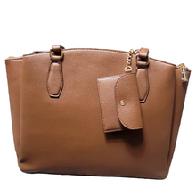 Load image into Gallery viewer, Ann Klein Marcie Tote Bag, Chestnut Brown
