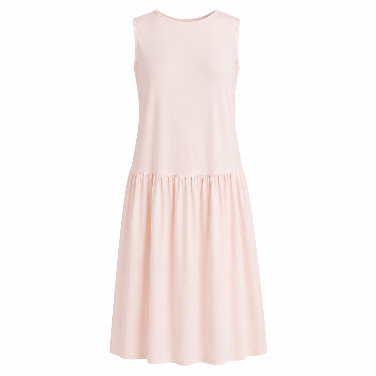 80s Cherokee Pink Sleeveless Dress Size M
