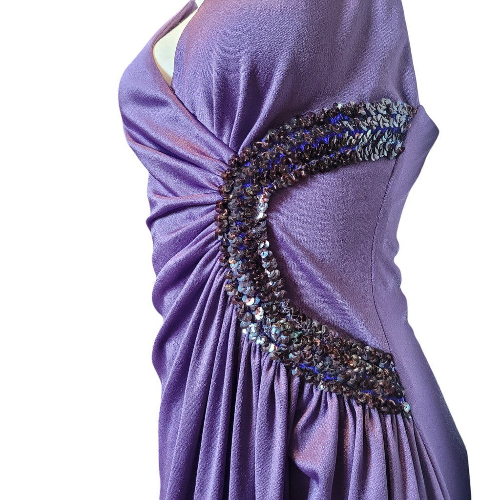 1970s Vintage Disco Studio 54 Dress Size XS