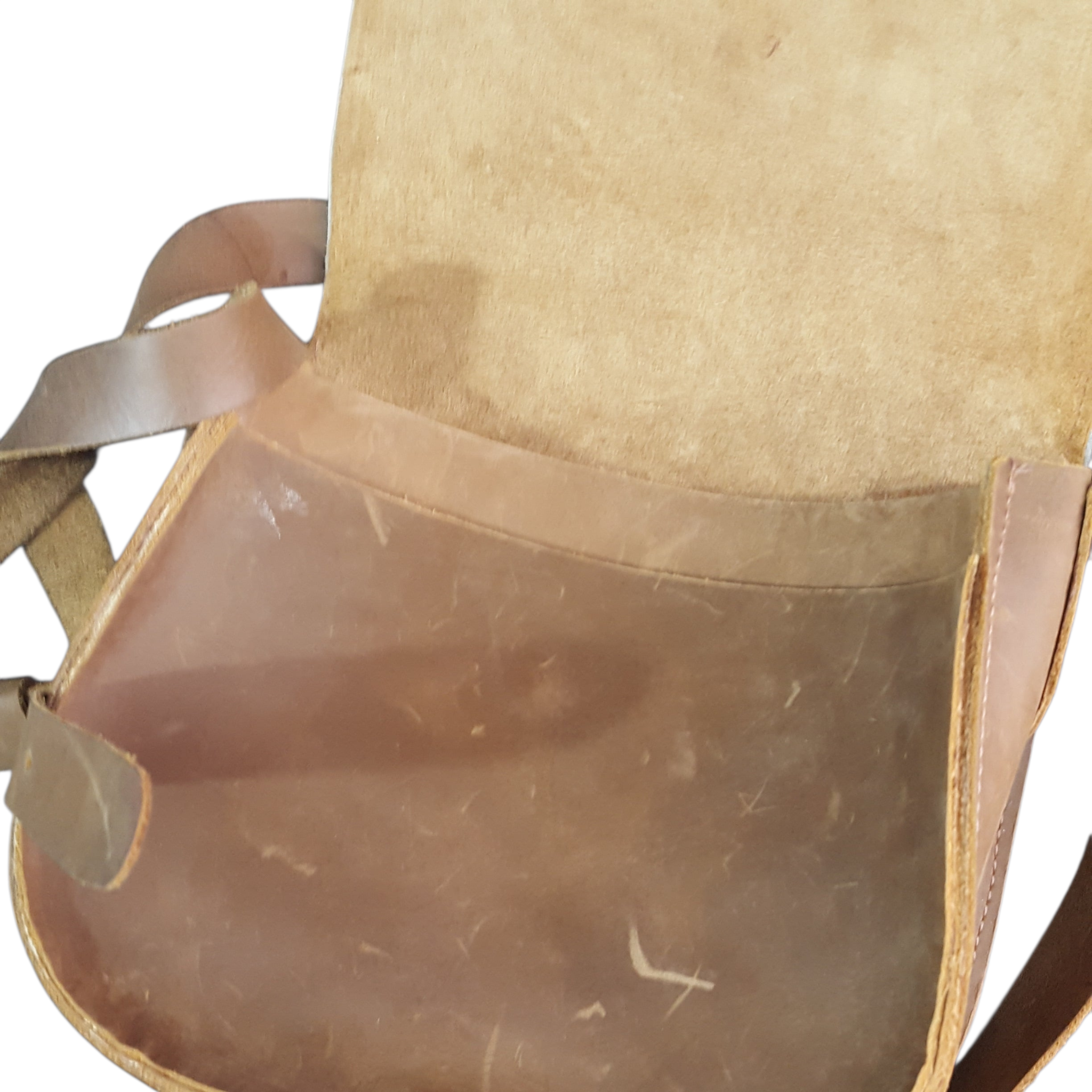 Atelier Luxembourg Leather Calf Hair Saddle Bag
