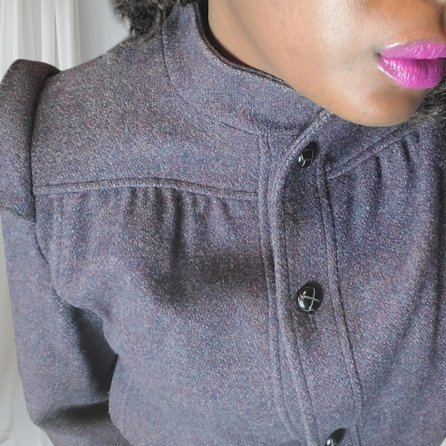 1970s Vintage Sergio Valente Wool Blend Jacket Womens Vintage Jackets and Coats Size M