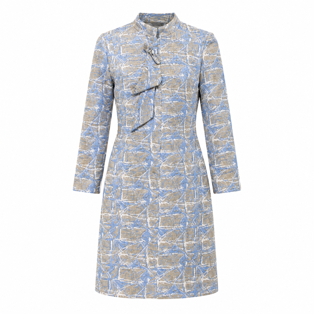 1960s Vintage Mod Knit Dress N.P.C. Fashions Size M