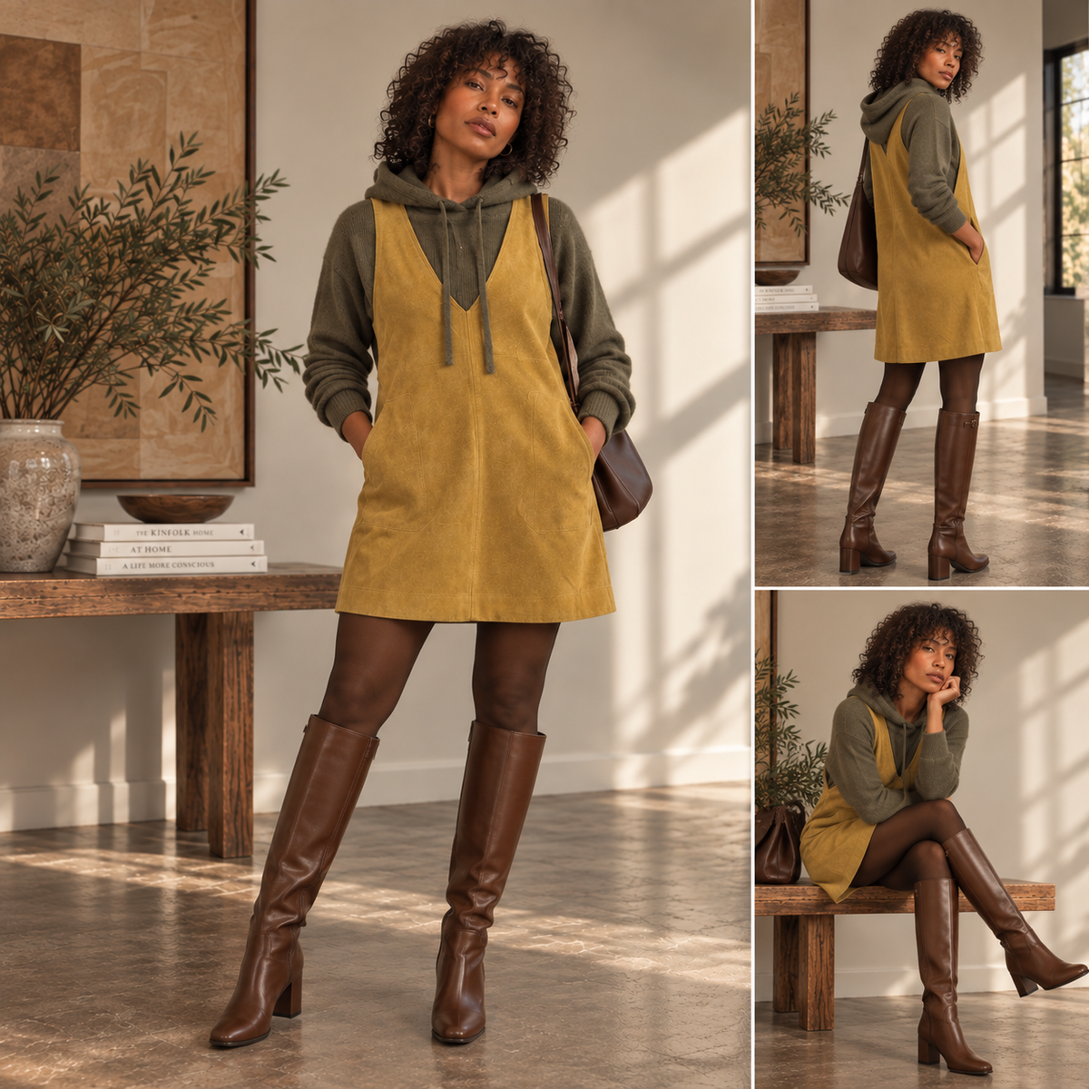 Free People Suede Mini Dress