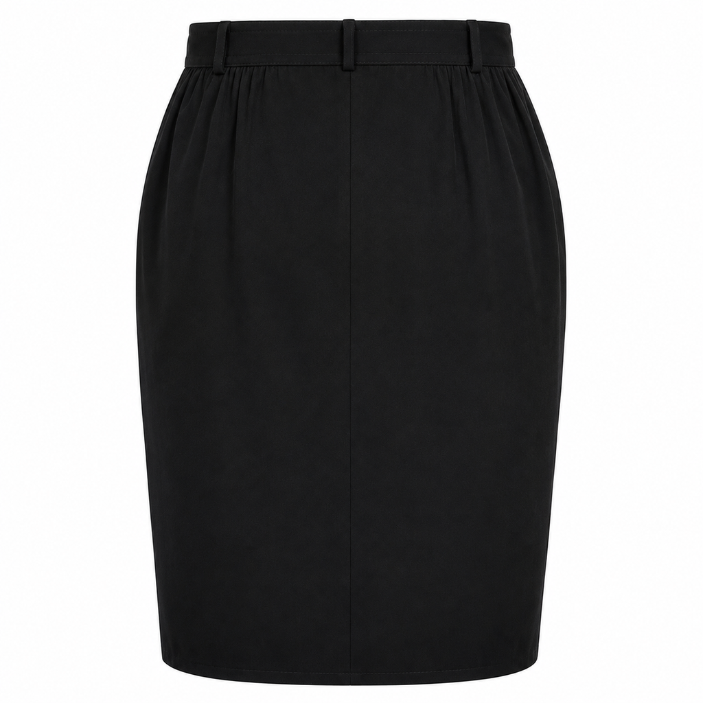 Valentino Miss V Vintage Wool Pencil Skirt Size 10
