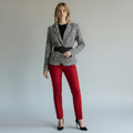 Calvin Klein Animal Belted Jacket Size 6P