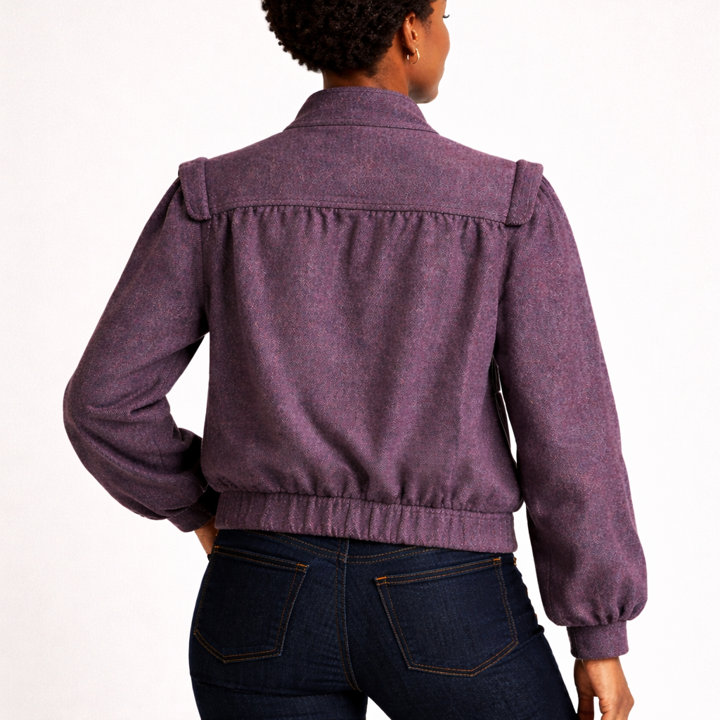 1970s Vintage Sergio Valente Wool Blend Jacket Womens Vintage Jackets and Coats Size M