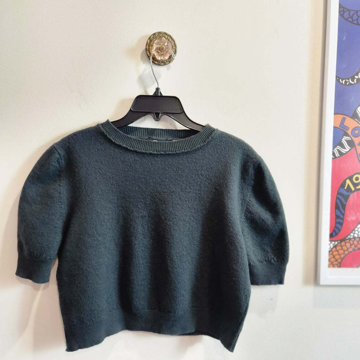 McQ Alexander McQueen A/W 2011 Cropped Wool Sweater — Sample