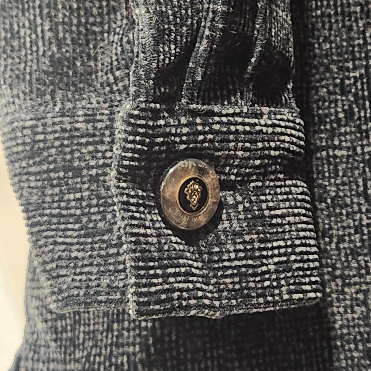 Vintage INSERCH Textured Cotton Suit | Made in USA